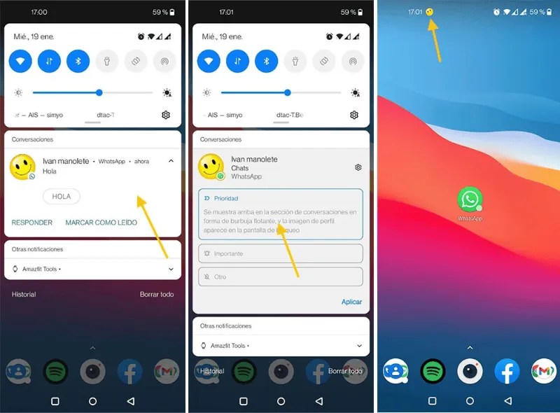 WhatsApp: cómo poner la cara de tus amigos y familiares en las notificaciones de los mensajes