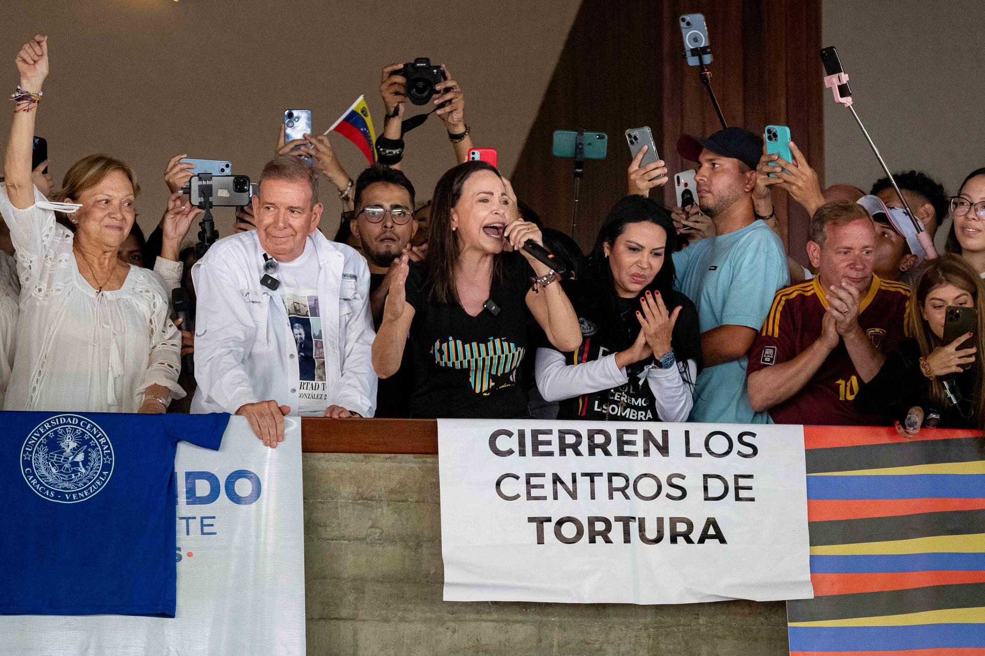 María Corina Machado afirmó que los jóvenes serán “héroes del voto” el #28Jul