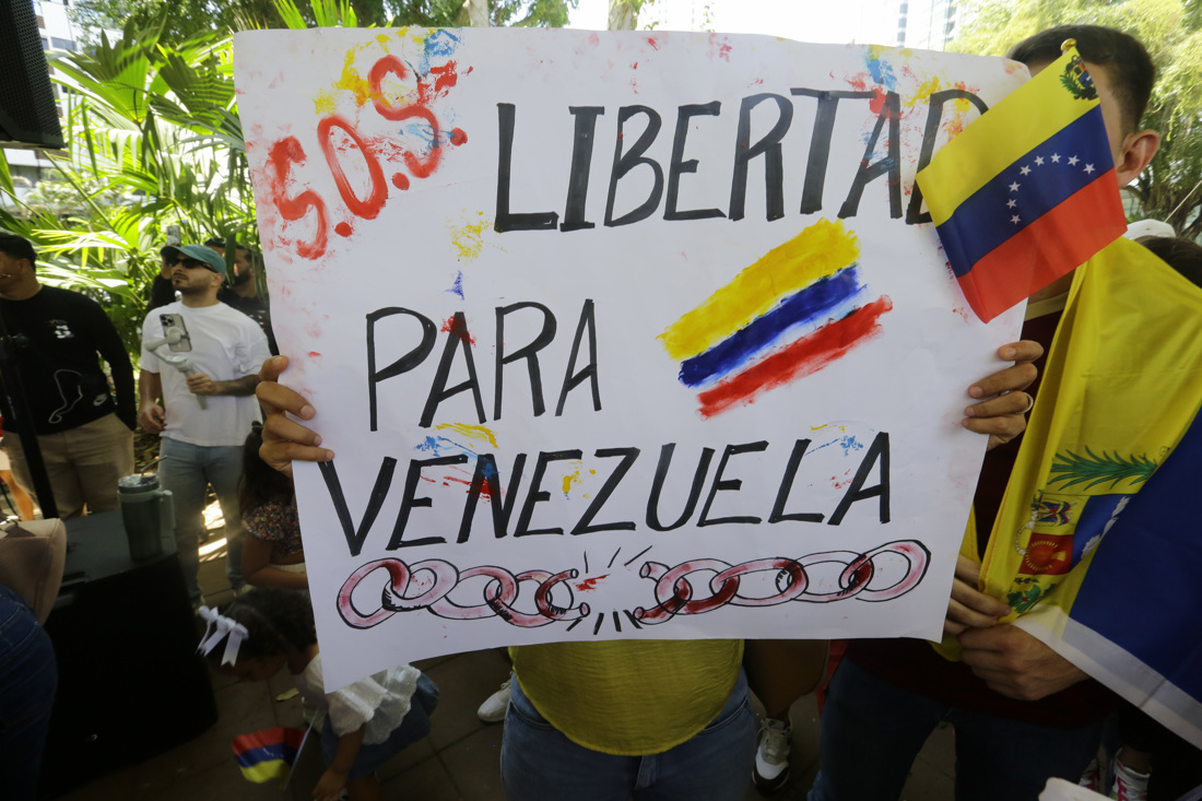 Venezolanos en Panamá gritan “libertad” y reivindican triunfo de Edmundo González