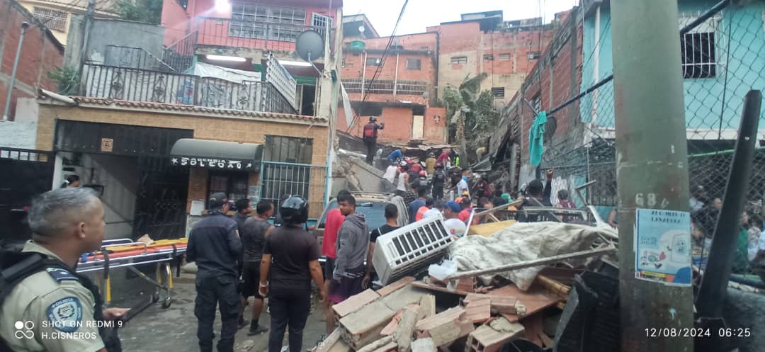 Explosión de bombona de gas en Petare provocó cinco muertes: dos niños entre los fallecidos