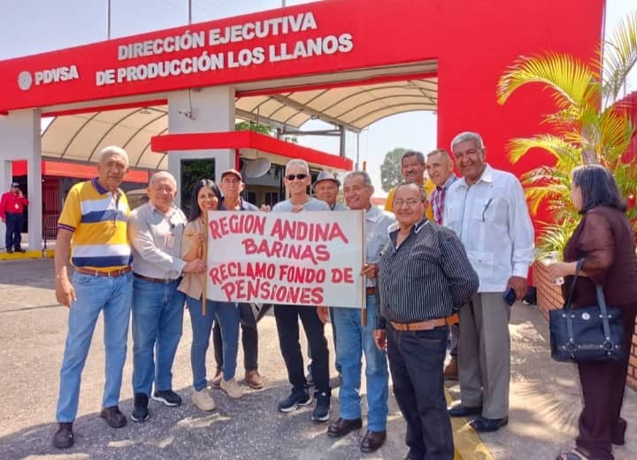 Jubilados de Pdvsa en Barinas reclaman aumento de los beneficios económicos