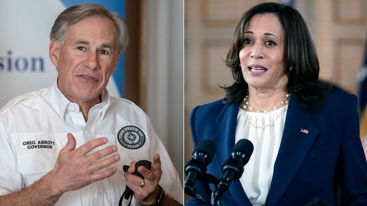 “Un imán para la inmigración ilegal”: Greg Abbott estalló contra Kamala Harris por una promesa de campaña