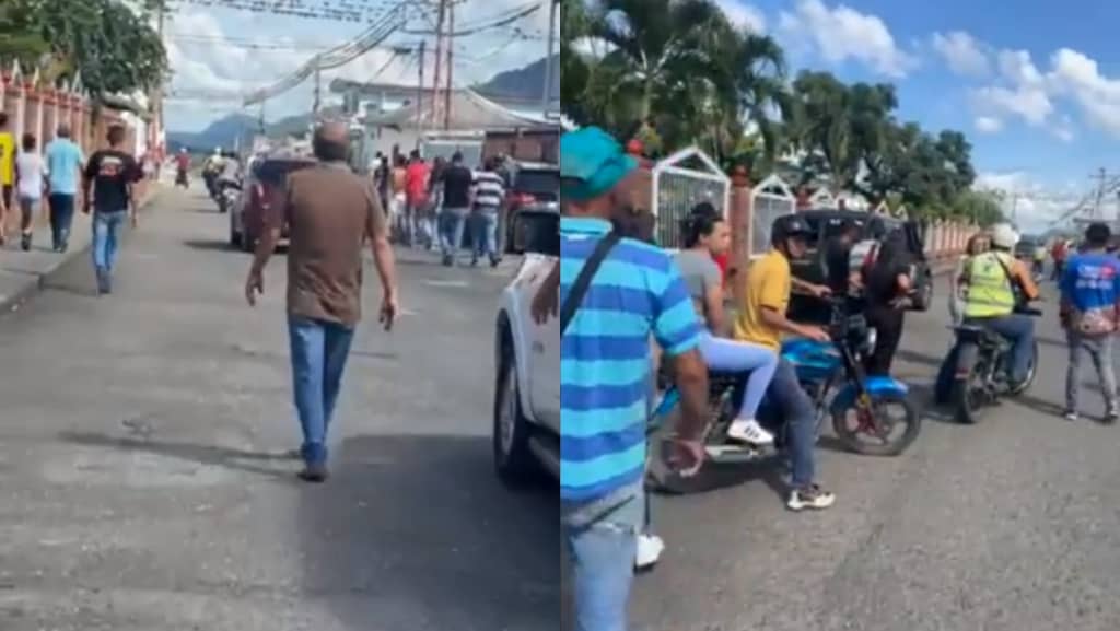 Sebin intentó llevarse al alcalde de Biscucuy pero la comunidad salió a la calle y lo impidió (VIDEO)