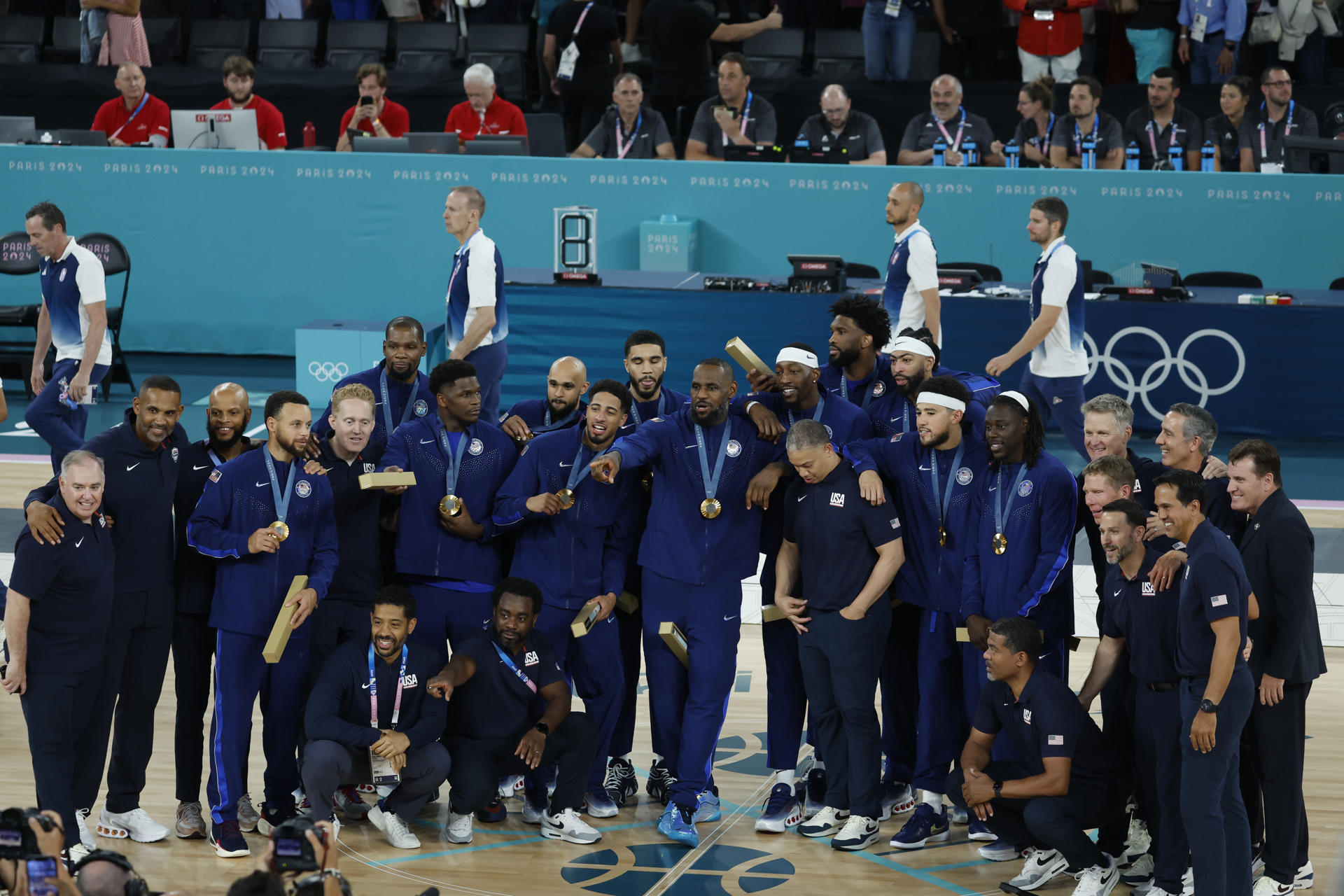 Misión cumplida: el “Dream Team” ganó su quinto oro consecutivo ante Francia