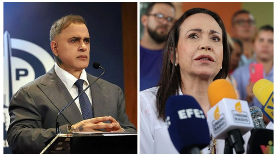 Tarek William Saab advierte que “en cualquier momento” María Corina Machado puede ser imputada