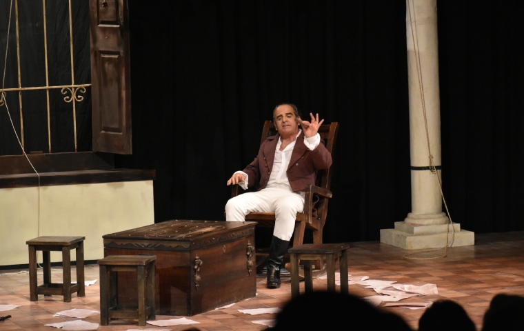 El Teatro Trasnocho se prepara para presentar nuevamente: “Mi último delirio: Simón Bolívar”