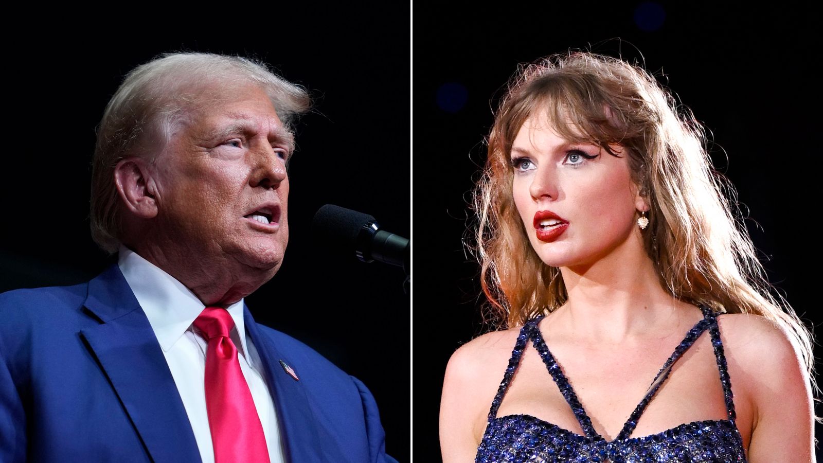 Donald Trump dijo que Taylor Swift “pagará el precio” de su apoyo a Kamala Harris