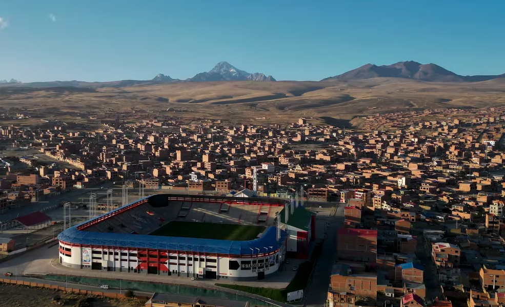 Bolivia será local ante Venezuela en el “estadio más alto del mundo” (fotos)