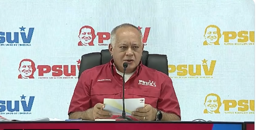 Diosdado Cabello: La salida de Edmundo González fue una decisión voluntaria, nadie lo obligó (VIDEO)