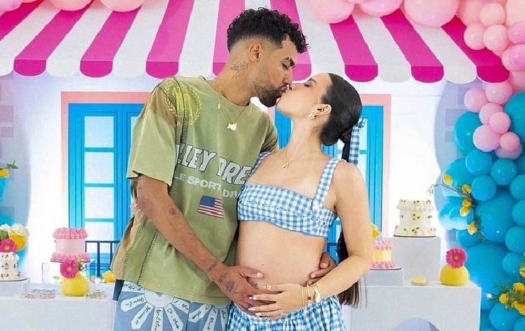 Jay Wheeler y la venezolana Zhamira Zambrano confirman el nacimiento de su hija