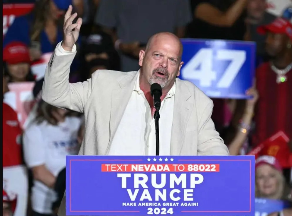 Rick Harrison de “El precio de la Historia” respalda a Donald Trump y criticó a Kamala Harris por muerte de su hijo