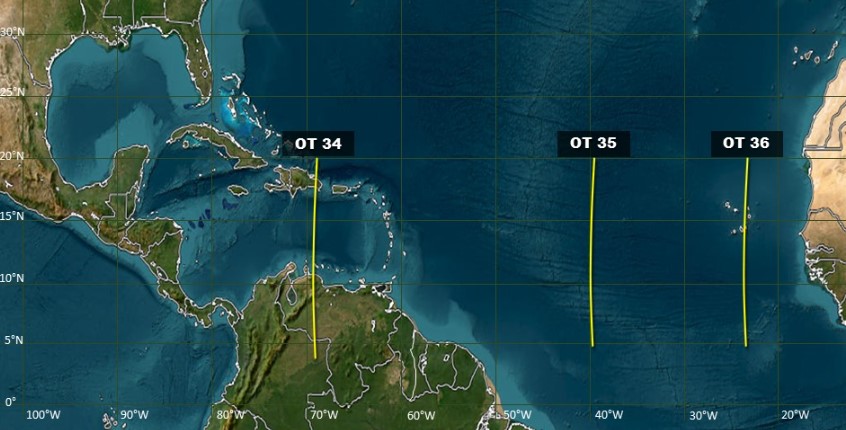 Inameh alerta que continuarán las lluvias y tormentas eléctricas por paso de ondas tropicales este #3Sep