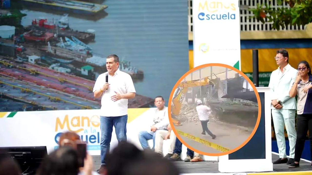 Alcalde de Cartagena casi muere aplatastado tras desplomarse una pared