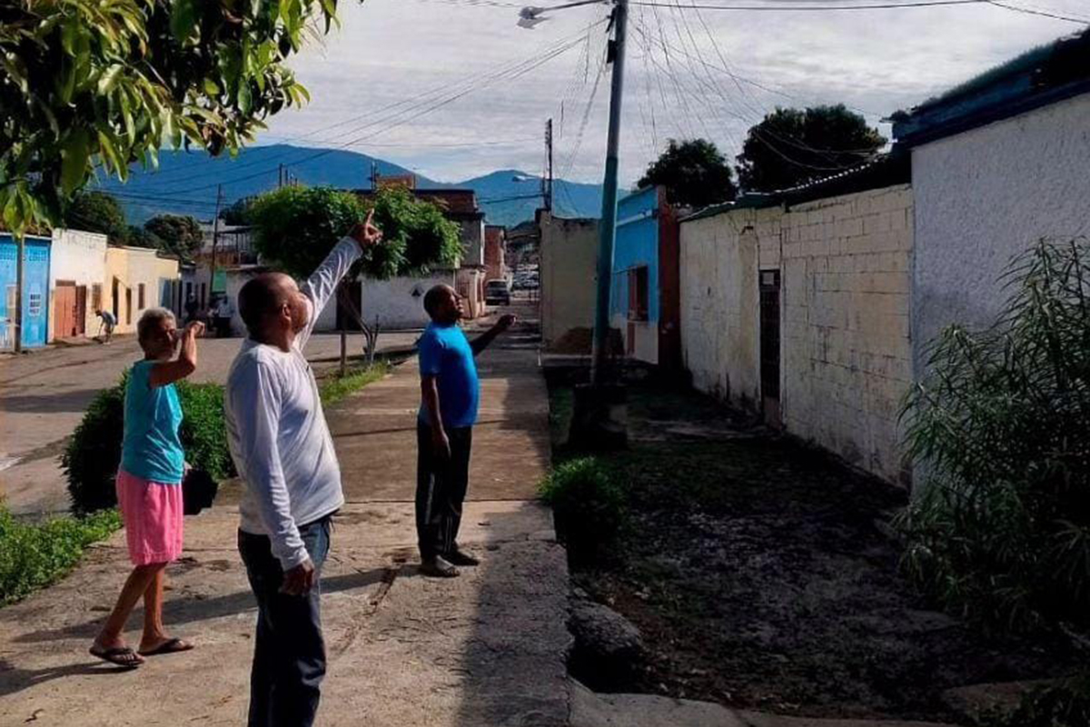 Vecinos de barrio El Carmen denuncian cinco días sin electricidad