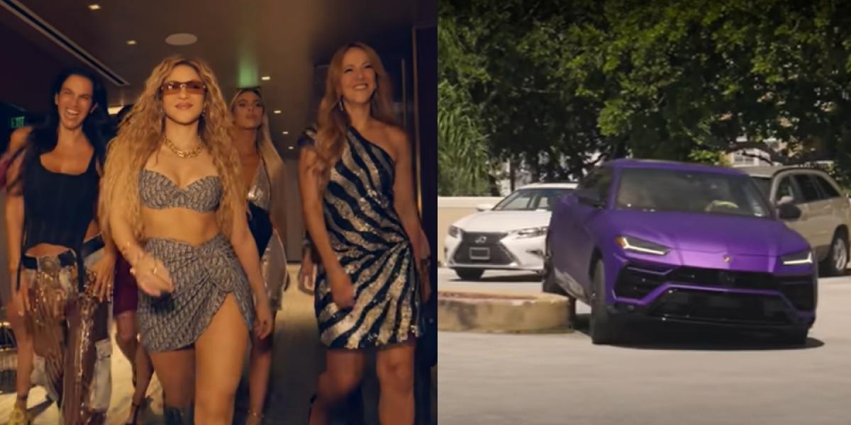 Ningún Twingo: cuánto vale el Lamborghini que Shakira se compró para el video de “Soltera”