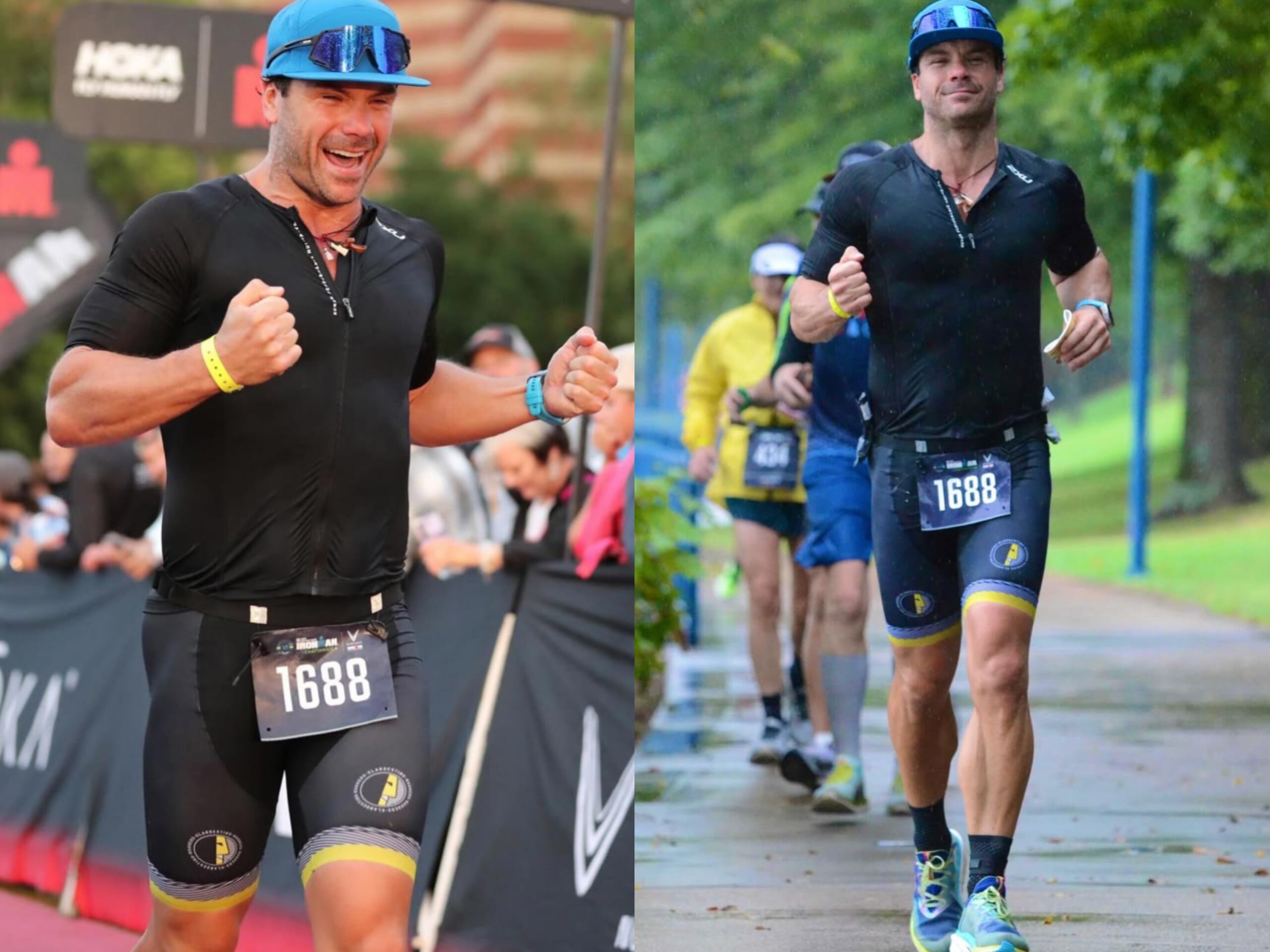 Eduardo Orozco dejó la actuación para ser maratonista: estuvo entre los mejores del Ironman de Chattanooga