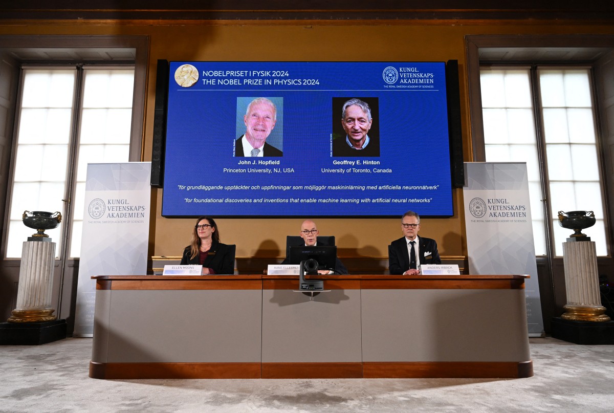 John Hopfield y Geoffrey Hinton ganaron el Premio Nobel de Física por sus trabajos sobre aprendizaje automático