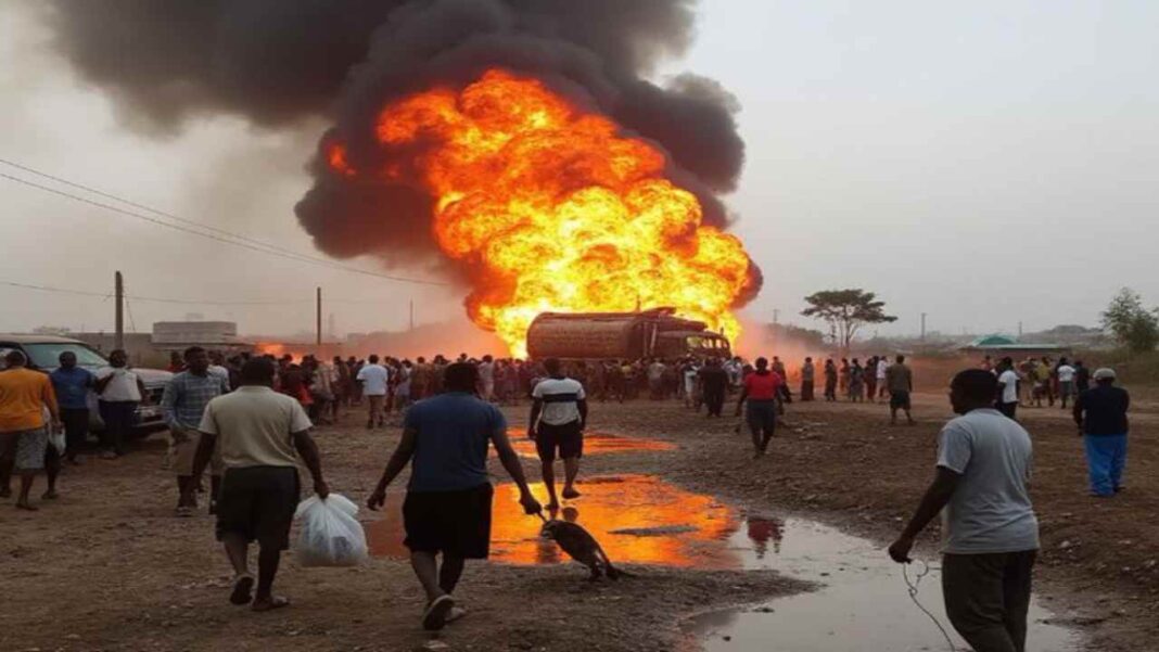 Suben a al menos 153 los muertos por la explosión de un camión de combustible en Nigeria