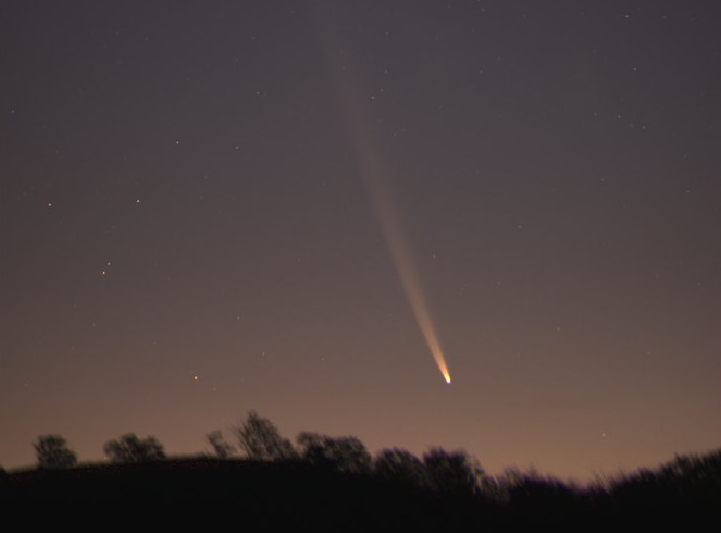 El “cometa del siglo” ya puede ser observado a simple vista desde Venezuela