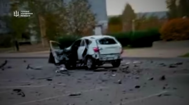 VIDEO: estallido de un coche bomba mató a un jefe de seguridad de la central nuclear de Zaporiyia