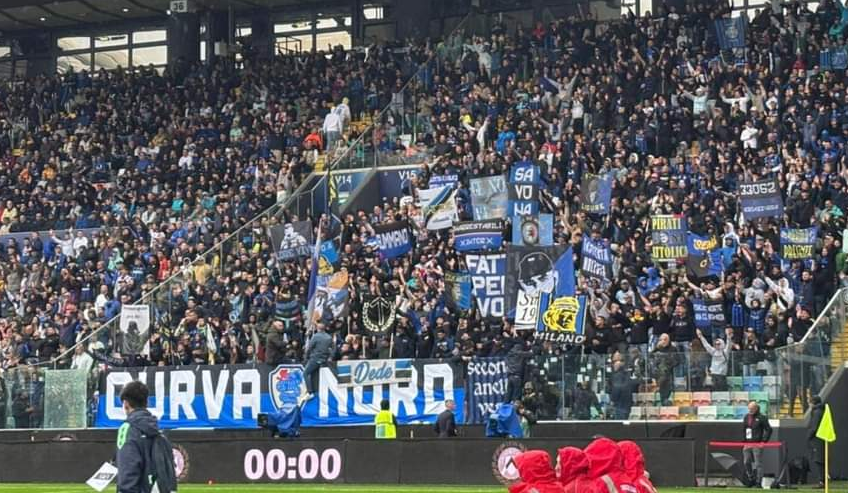 La “Curva Nord 69” desapareció como afición del Inter debido su asociación con la mafia