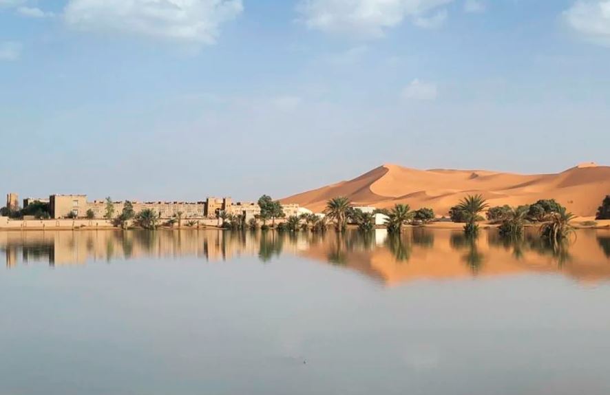 Desierto del Sahara se inundó por primera vez en 50 años tras intensas lluvias