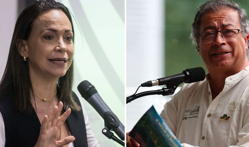 María Corina Machado a Gustavo Petro: El silencio ya no es una opción, la transición en Venezuela es inevitable