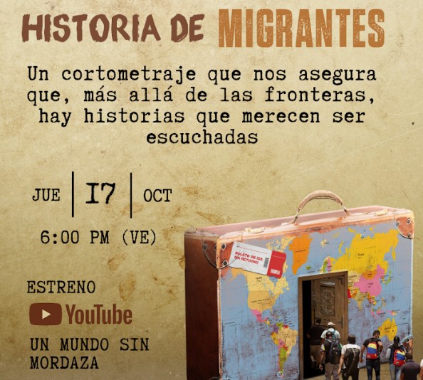 Historia de Migrantes: Un cortometraje que denuncia la realidad de la crisis migratoria venezolana y sus desafíos