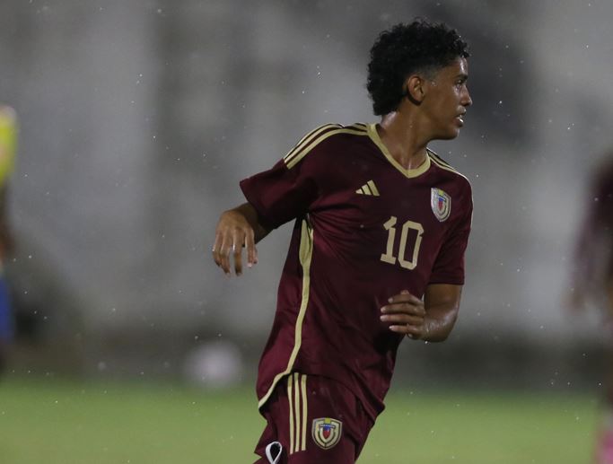 El increíble GOLAZO del venezolano Yerwin Sulbarán contra Brasil en el Sudamericano Sub-15 (VIDEO)