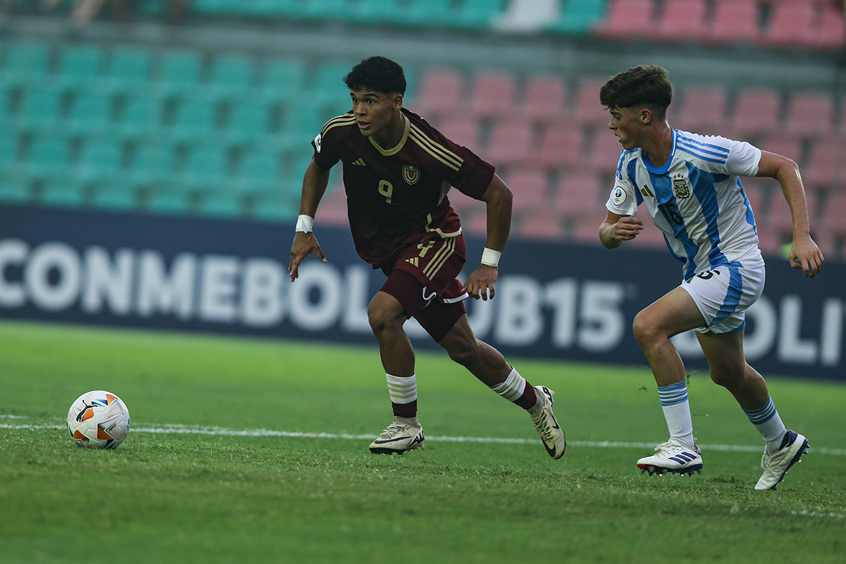 Venezuela no pudo contra Argentina y cayó nuevamente en el Sudamericano Sub-15