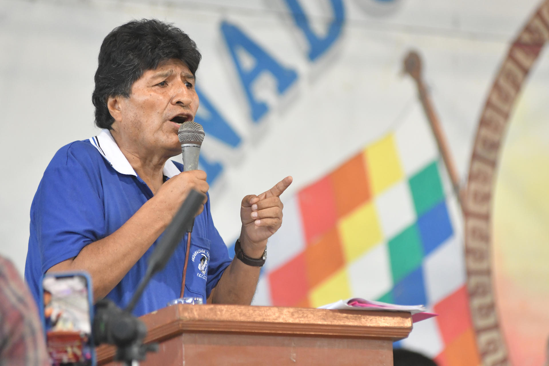 Evo Morales arremetió contra Donald Trump y lo acusó de financiar un “golpe de Estado” en Bolivia