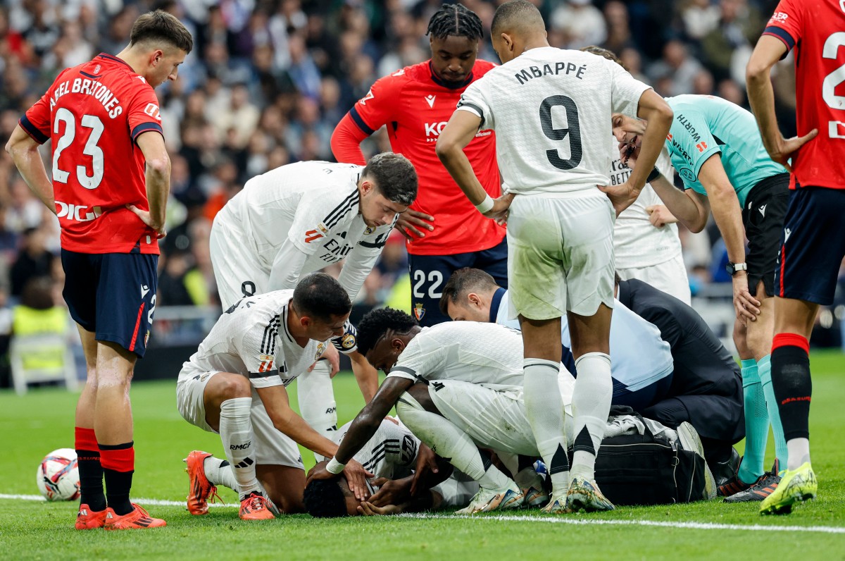 Real Madrid perdió por lesión a Rodrygo, Militao y Lucas Vázquez