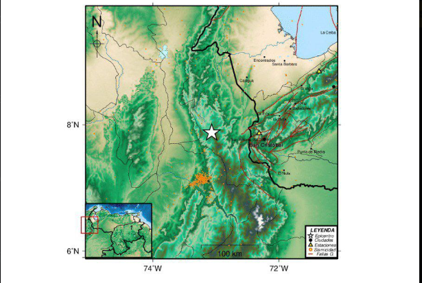 Sismo de magnitud 4.0 se registró en San Antonio del Táchira 