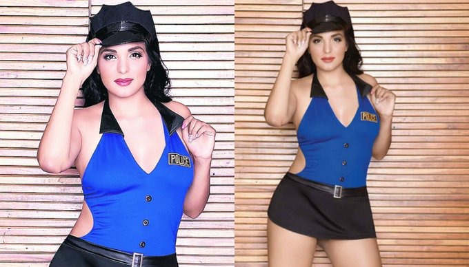 “Polisexy” tras las rejas: Una exoficial vendía contenido erótico en redes, pero se cayó con los kilos (FOTOS HOT)