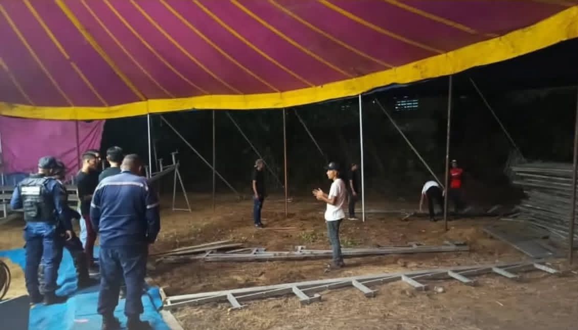 Colapso de las gradas de un circo en Guárico dejó ocho personas heridas