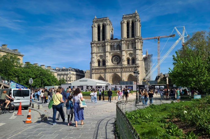 Cinco años después del incendio, Notre Dame de París prepara su reapertura