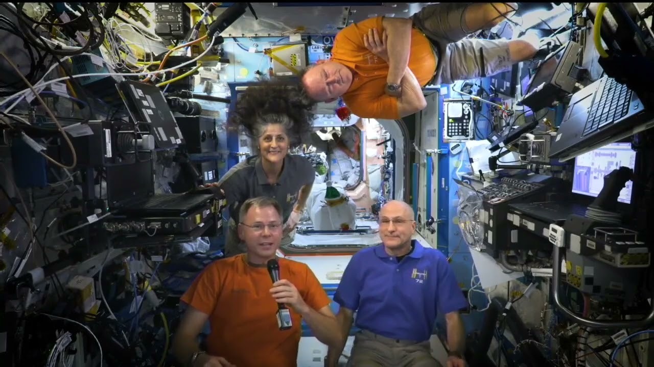 VIDEO: Astronautas de la Nasa compartieron mensaje de Acción de Gracias desde la EEI