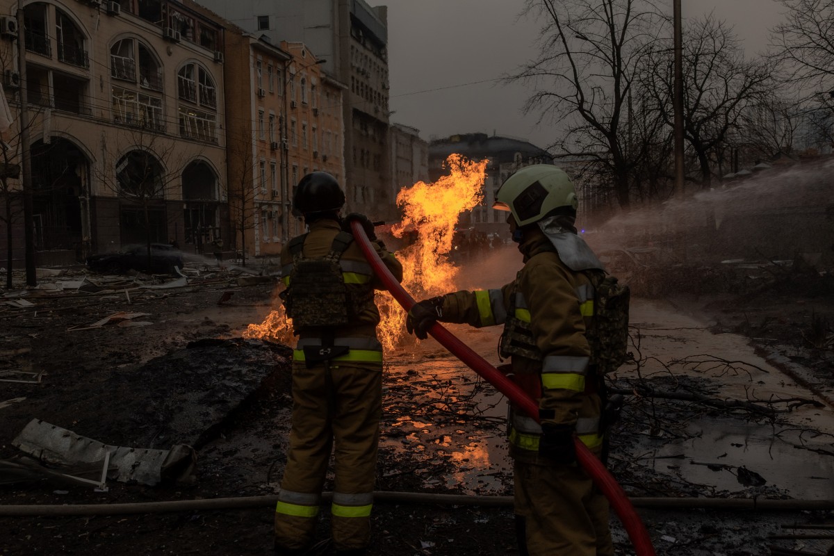 Kiev informó la destrucción de un cuartel general ruso en la región de Zaporiyia