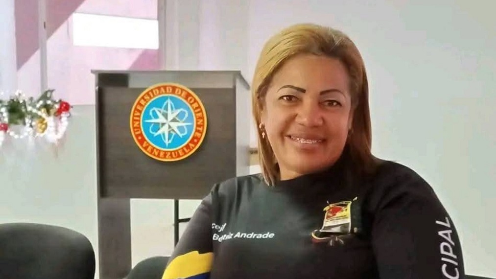 Excarcelada concejal opositora de Anzoátegui, Beatriz Andrade