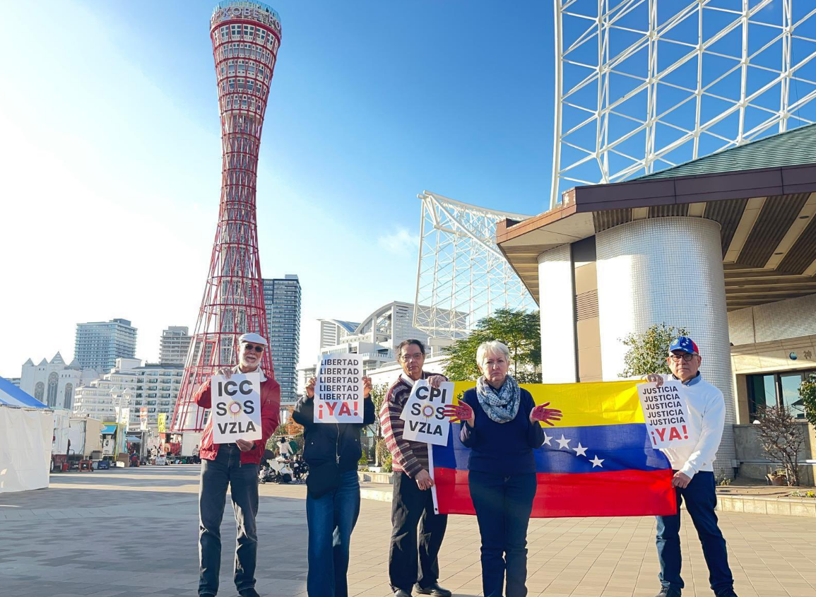 FOTOS de los múltiples venezolanos que dijeron “¡ya basta!” a Nicolás Maduro desde Japón