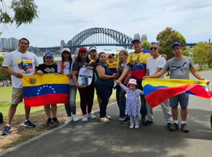 Migrantes venezolanos alzaron su voz contra Nicolás Maduro desde Australia (video)