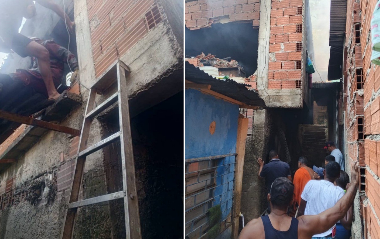 VIDEO: la angustia de los vecinos que intentaron salvar a las jóvenes víctimas del incendio en Coche