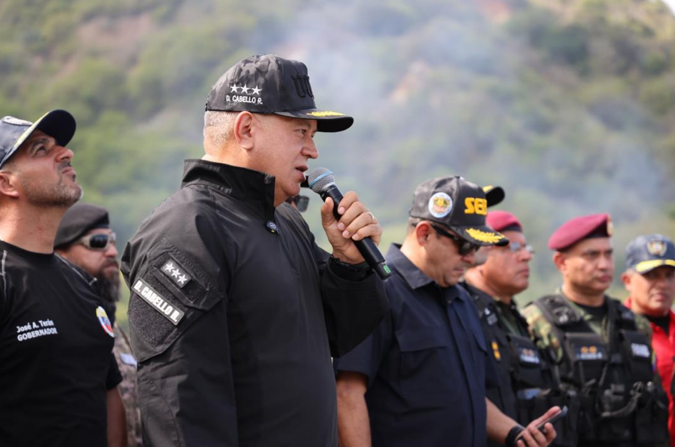 Diosdado Cabello prometió que en 2025 sí va a combatir al Tren de Aragua y demás bandas criminales