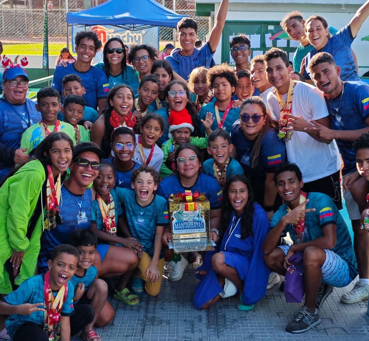 Mantarrayas de Baruta arrasa y se queda con su segunda Copa Navidad