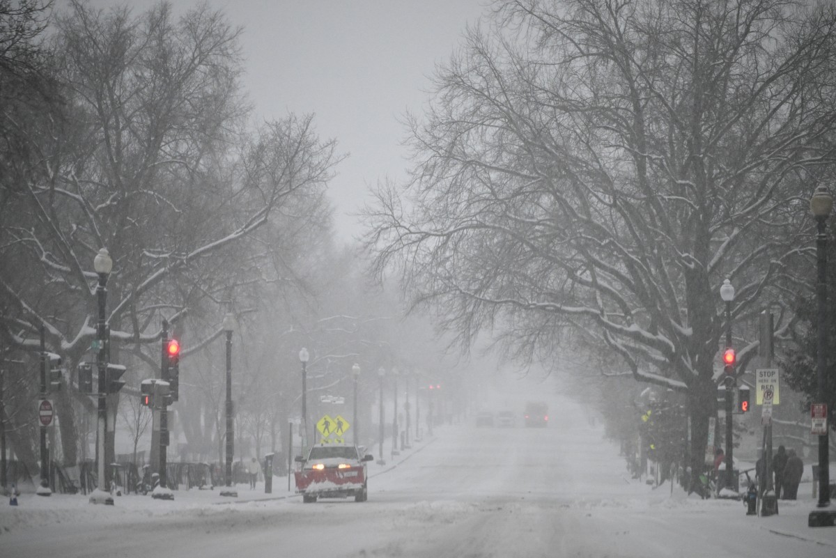 Tormenta invernal en el este de EEUU dejó al menos cinco muertos