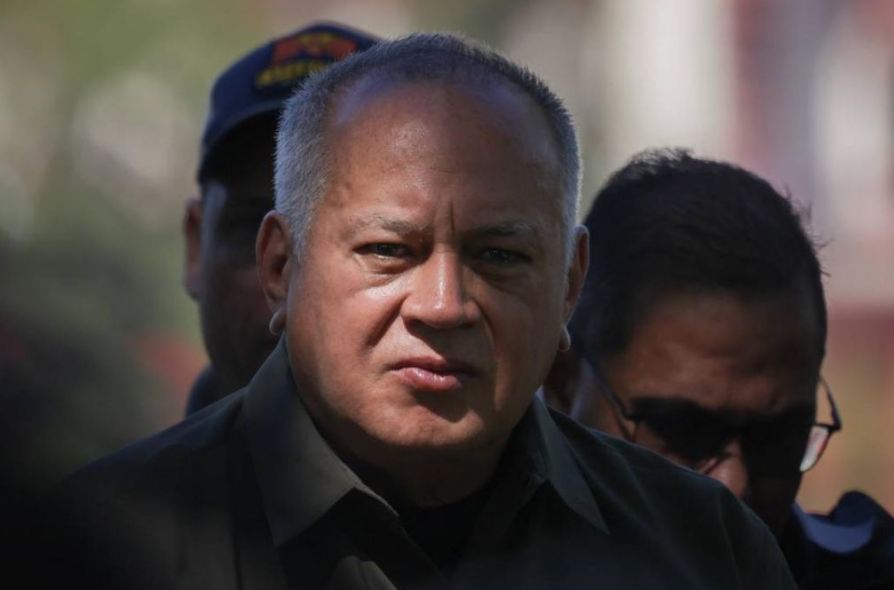 Diosdado apareció para decir que Venezuela está en paz y criticar marcha de María Corina Machado