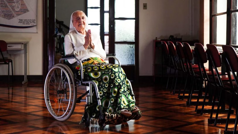 La monja brasileña Inah Canabarro se convirtió en la persona más longeva del mundo con 116 años